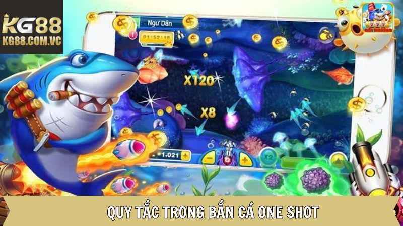Luật chơi cơ bản của bắn cá one shot mà hội viên nên nắm